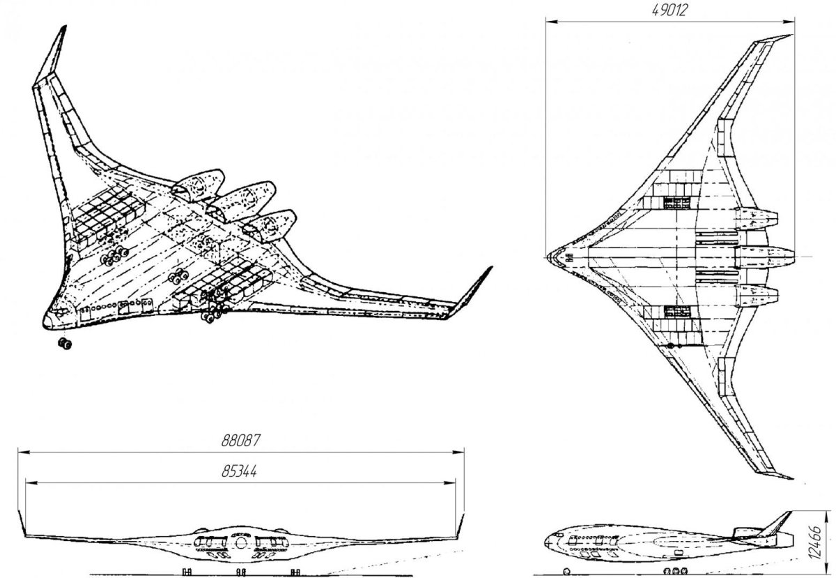 Boeing 797 Blended Wing