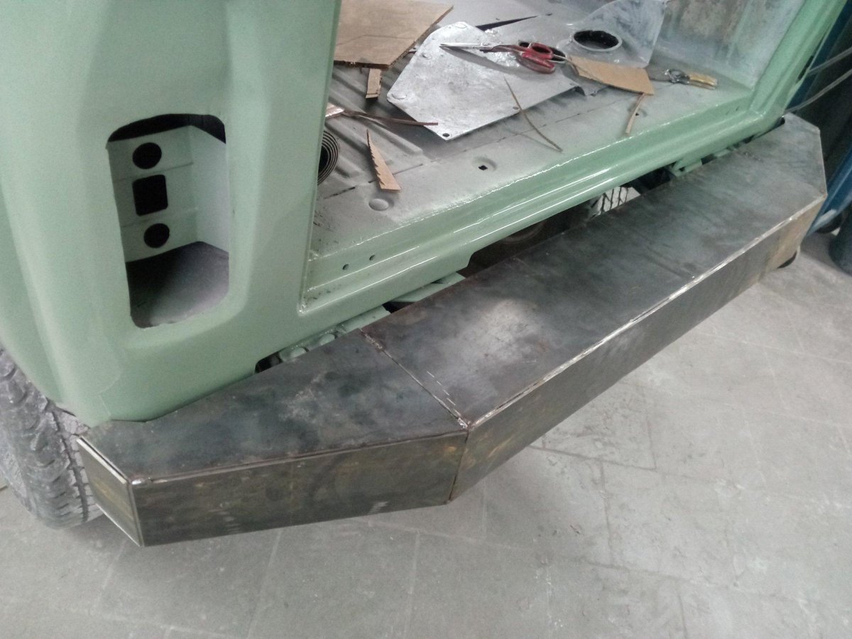 Боковина заднего бампера УАЗ 3151