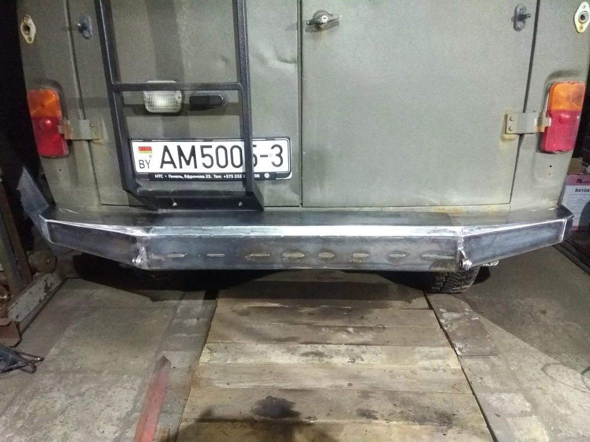 Силовой бампер УАЗ 452
