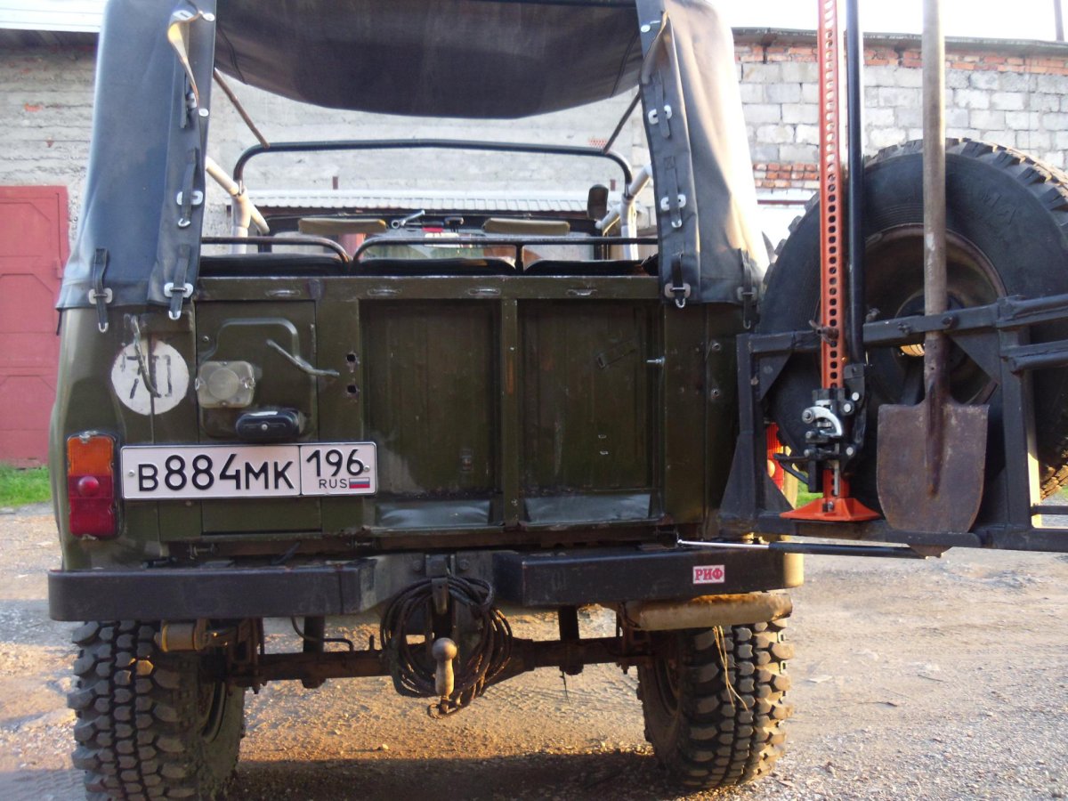 Силовой бампер на УАЗ 3151