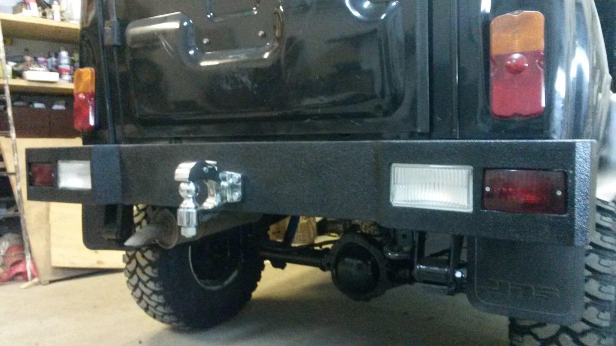 Штатный задний бампер УАЗ 469