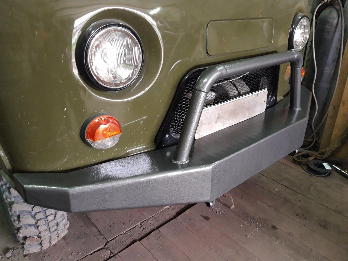 Силовой бампер УАЗ 452