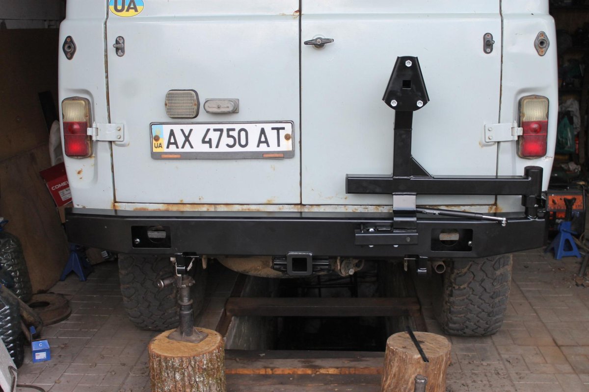 Бампер риф на УАЗ Буханка