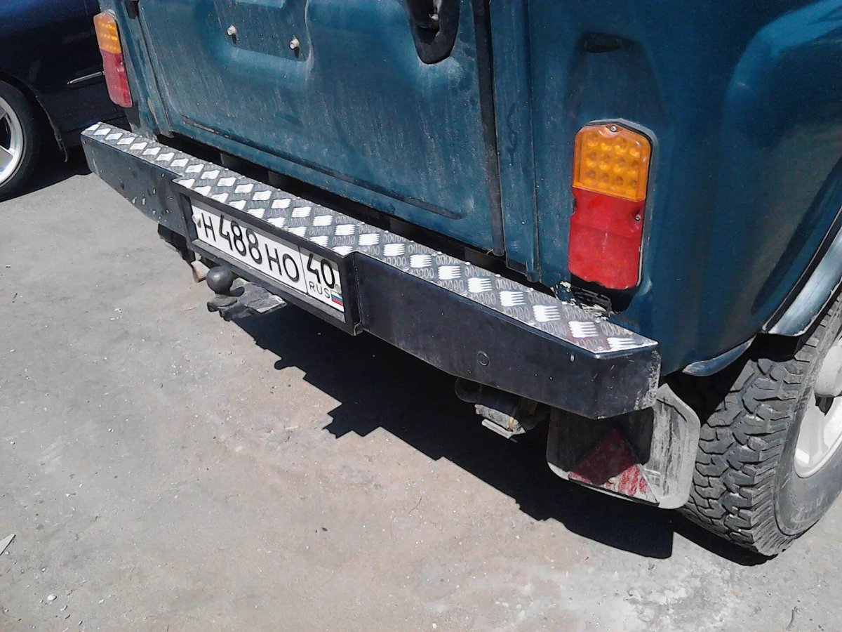 Задний бампер УАЗ 315195