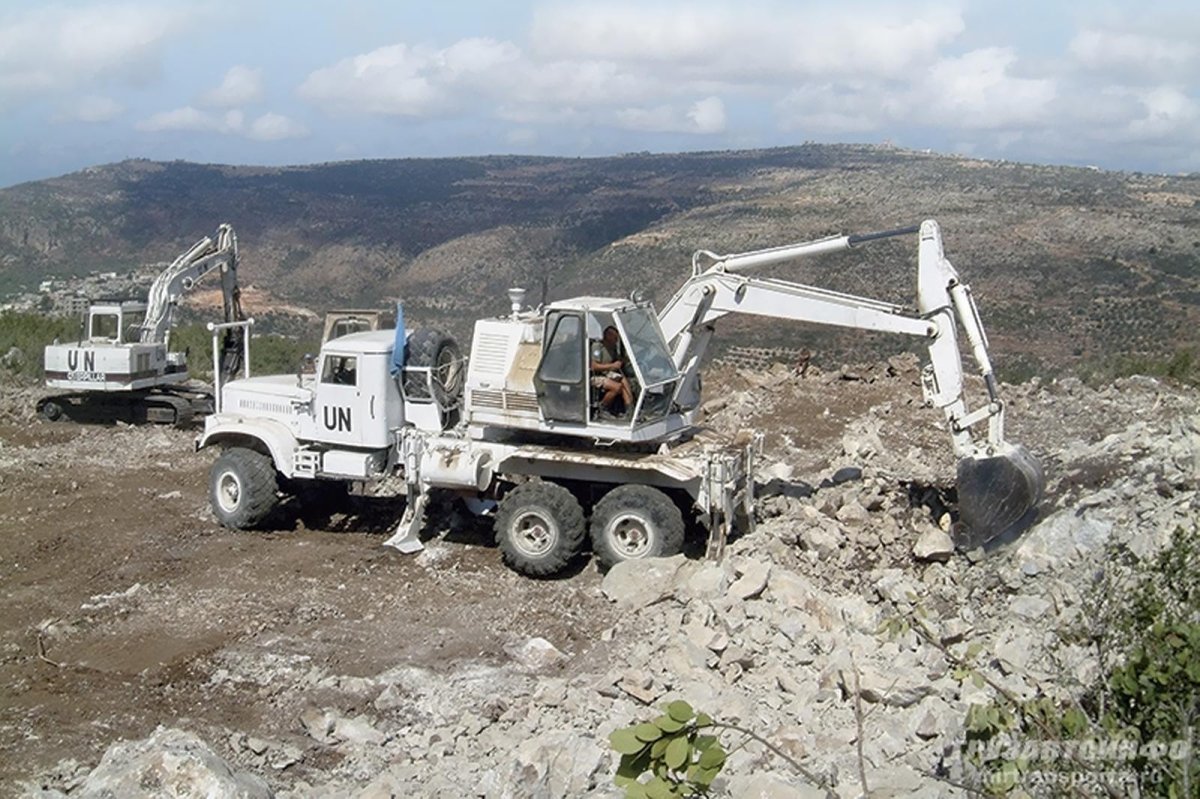 КРАЗ 255 экскаватор