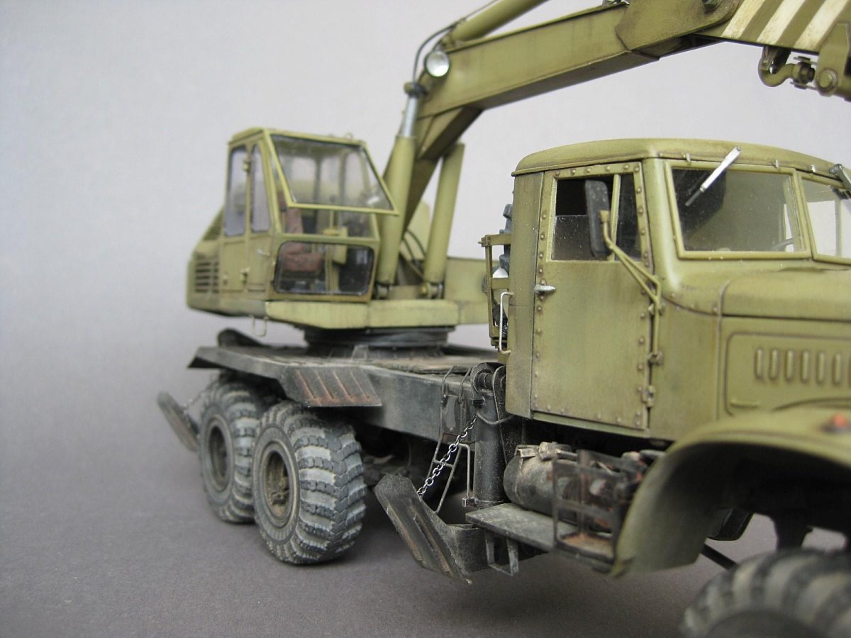 КРАЗ экскаватор ЭОВ 4421