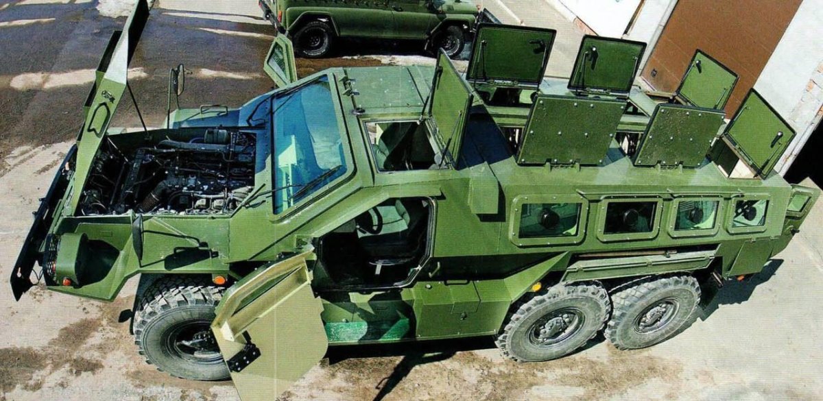 Бронеавтомобиль СБА-60-к2 "Булат"