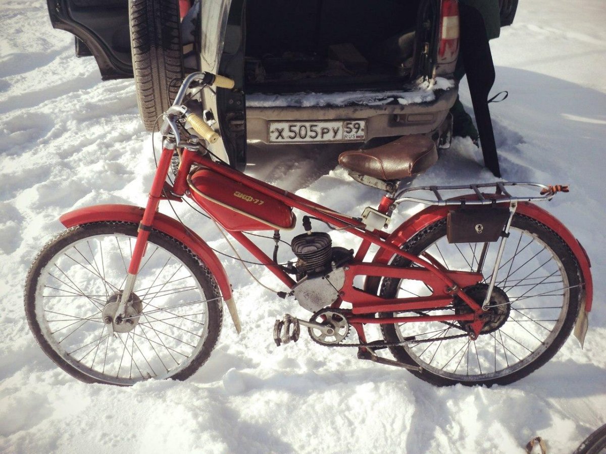 Мопед ЗИФ 77 кастом