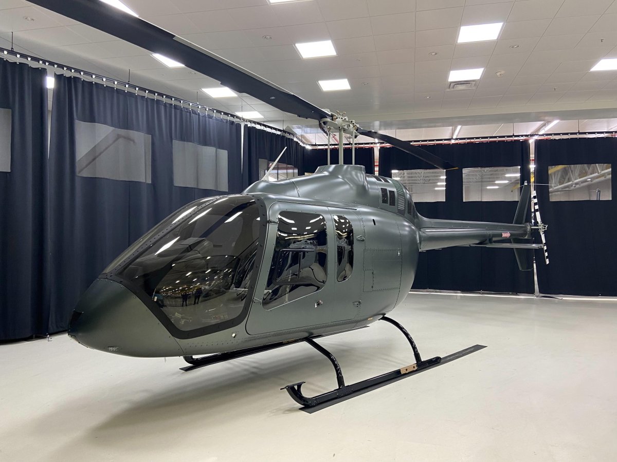 Вертолет Белл четырехместный