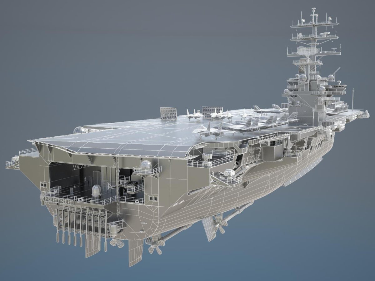 Авианосец USS Ronald Reagan