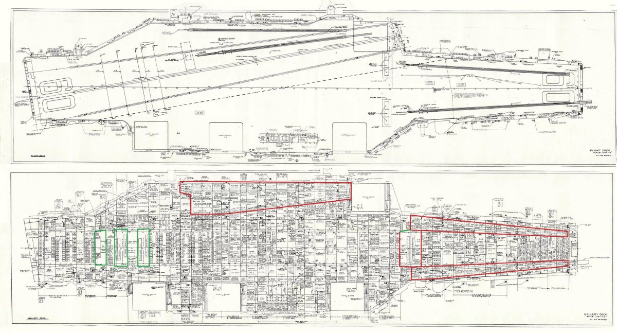 Авианосец Нимиц чертежи