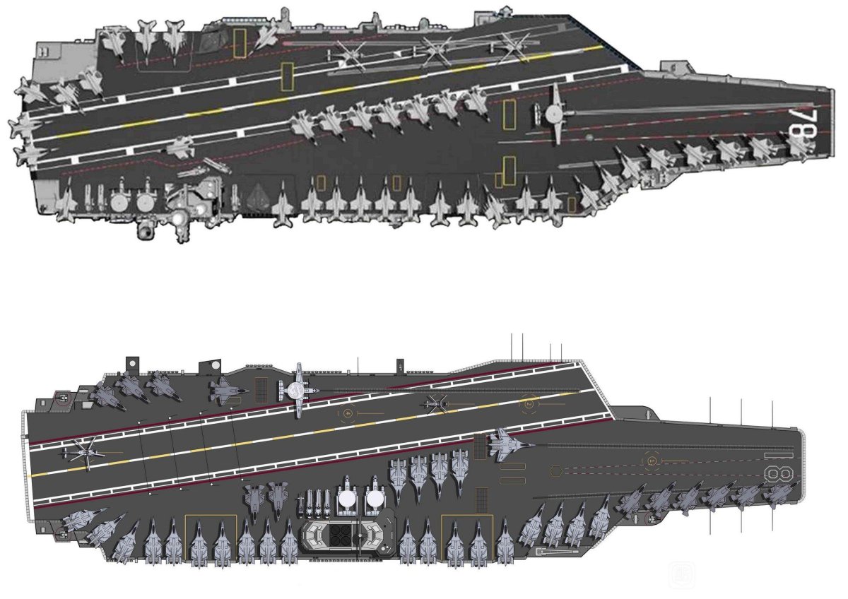 Авианосец Джеральд Форд