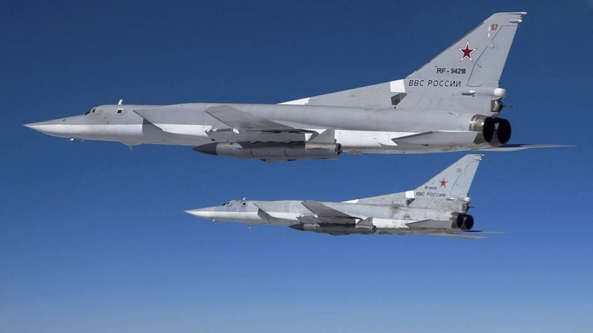 Российские бомбардировщики ту-22м3