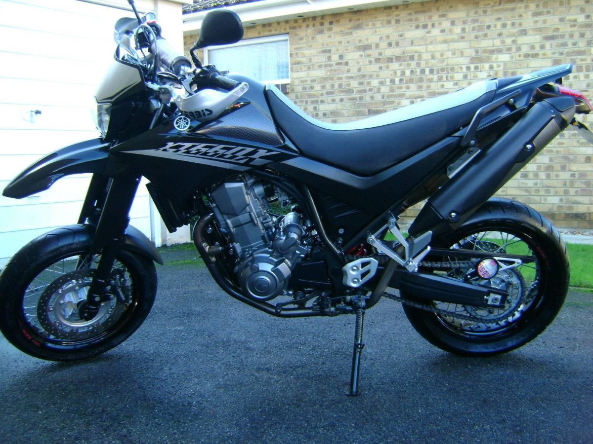 Ямаха мотард xt660x