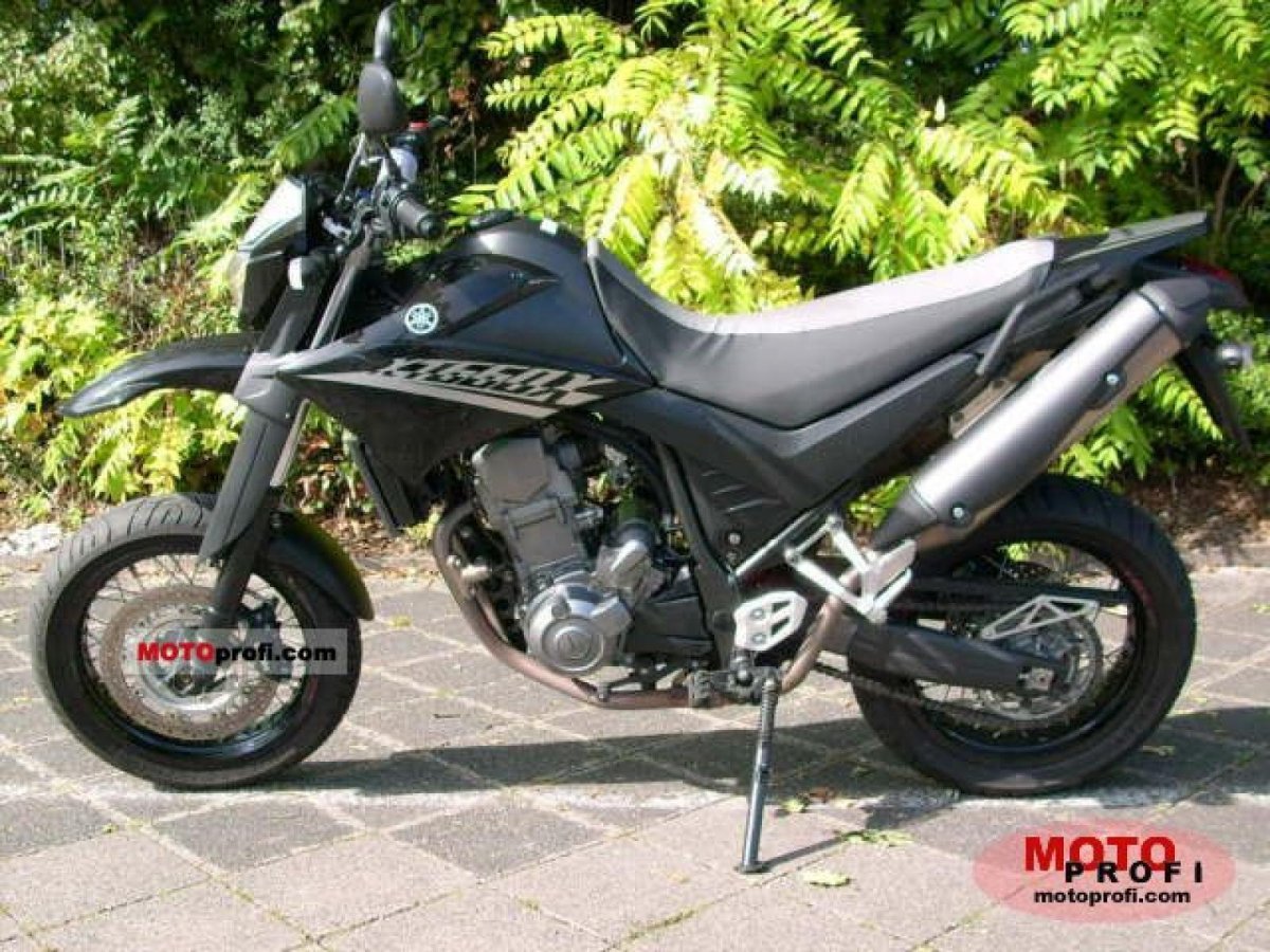 Yamaha xt660x чёрная