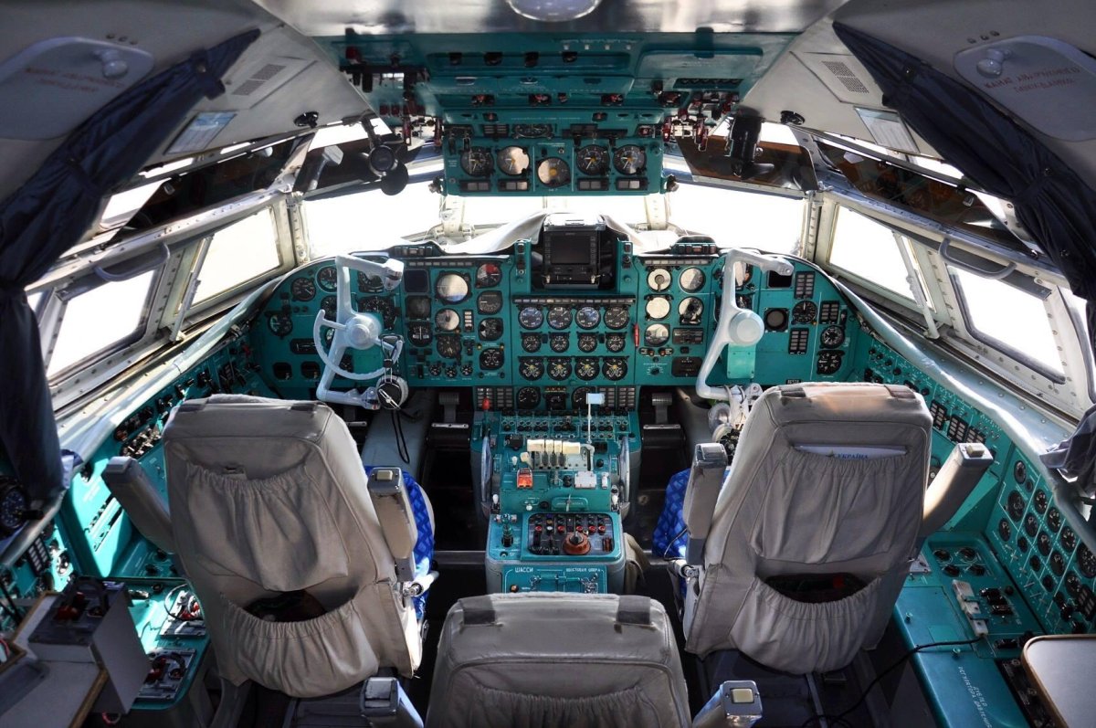 Ил-62 кабина