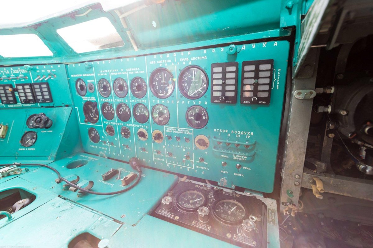 Приборная панель ил 62