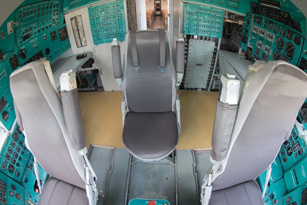 Ил-62 кабина