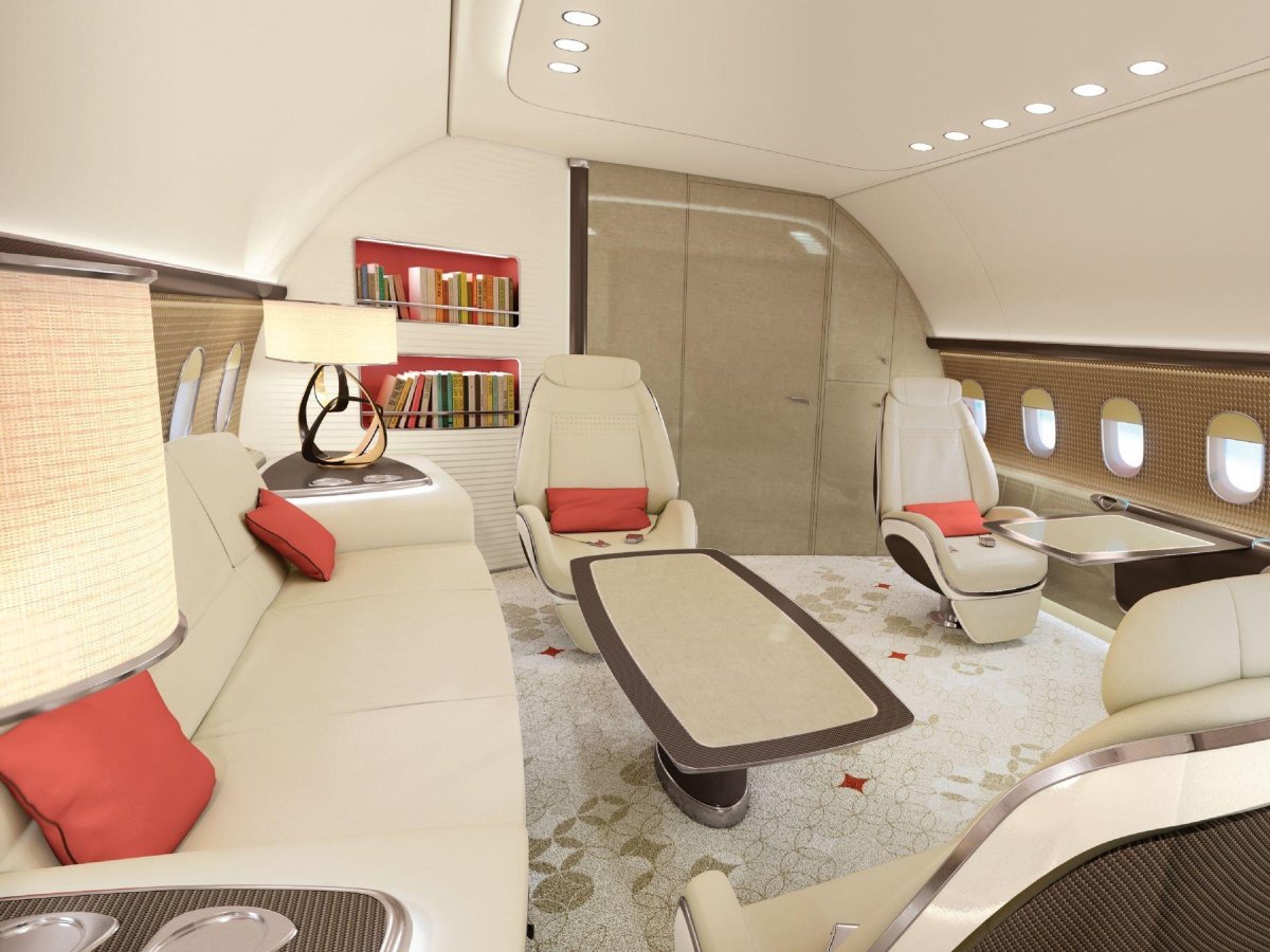 Боинг бизнес Джет 737 салон