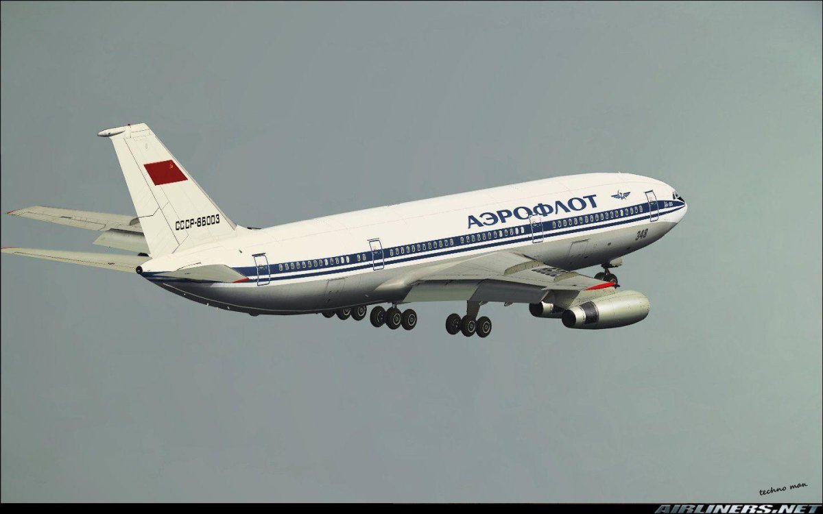 Ил-86 пассажирский самолёт
