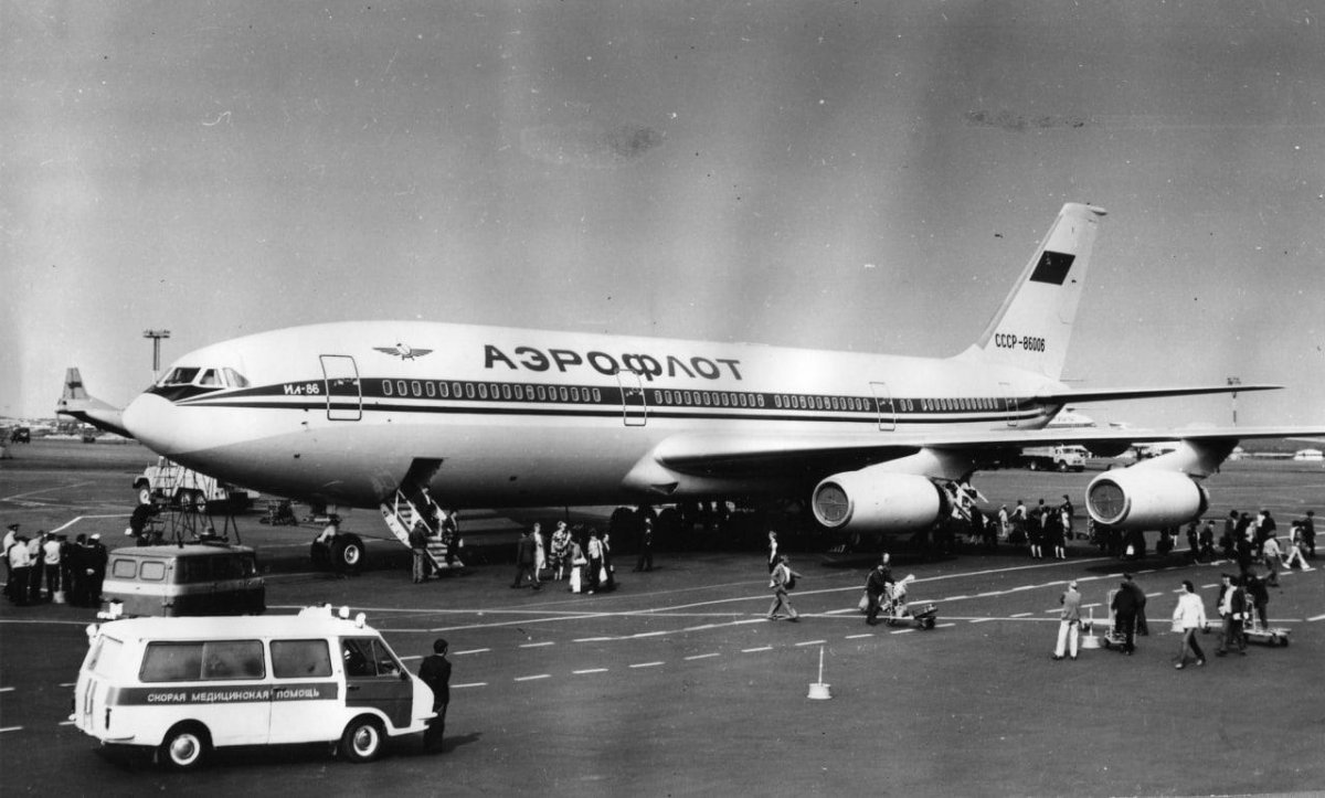Ил86 первый полёт