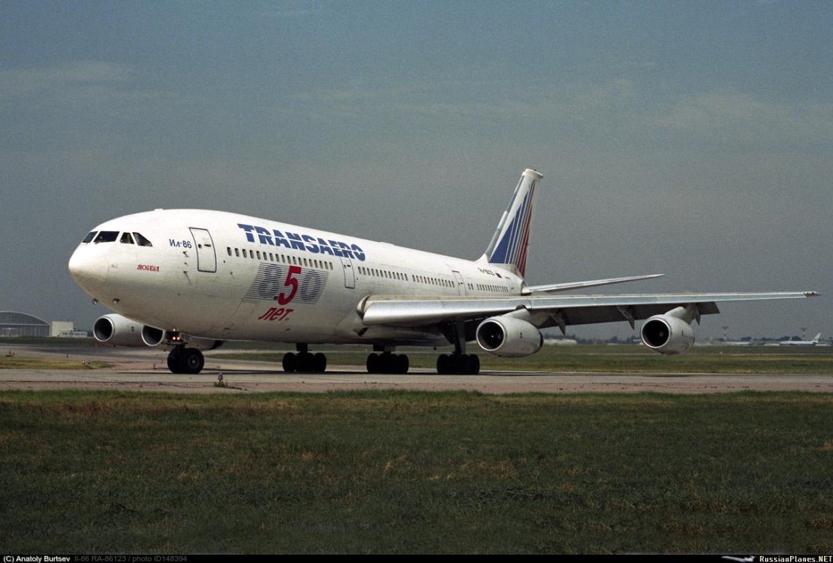 Ил 86 Трансаэро