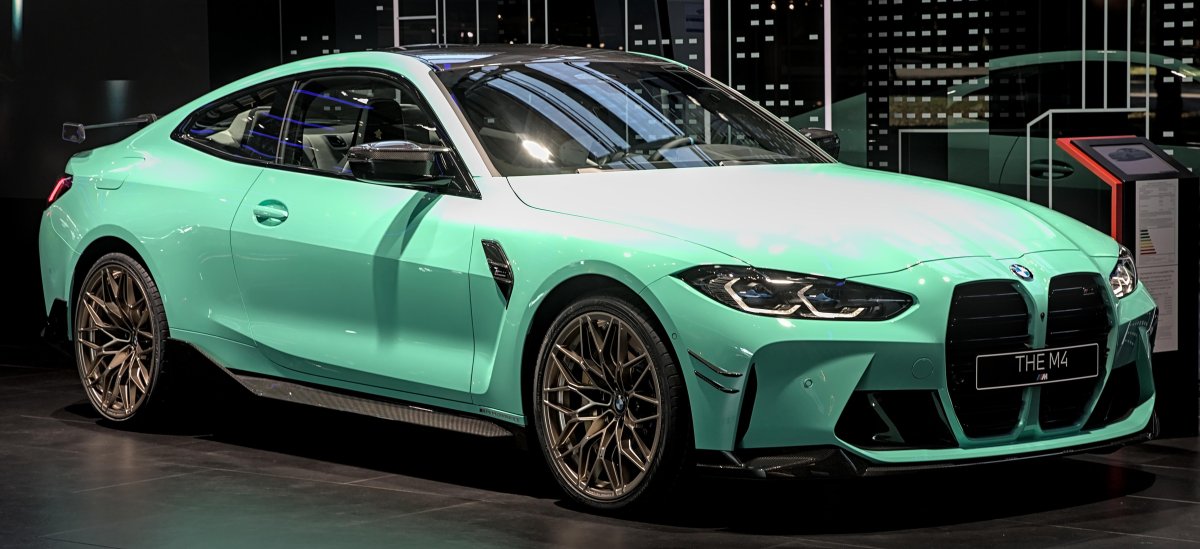 Mint Green BMW m4 g82