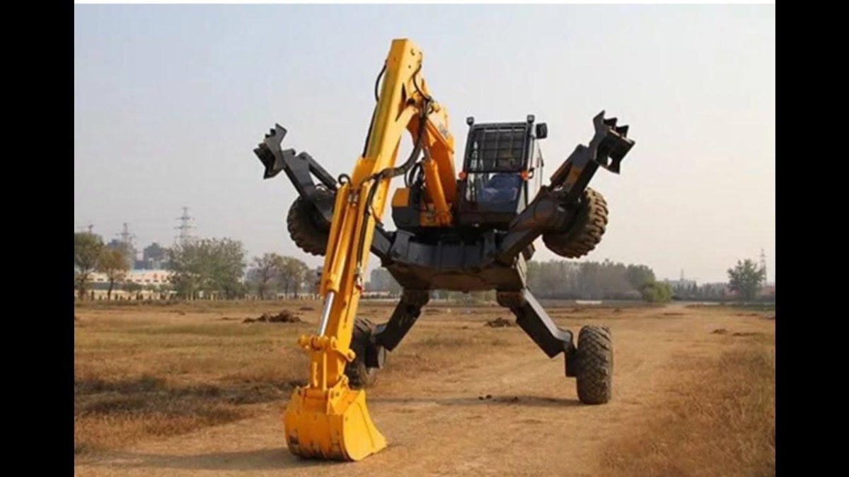 Экскаватор колесный шагающий XCMG et110