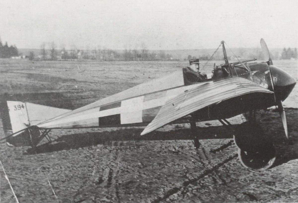 Самолет Моран Солнье первой мировой войны