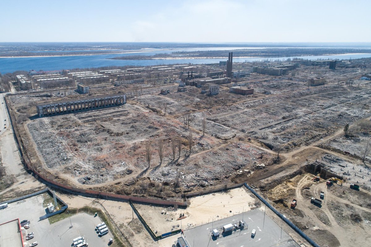 Тракторный завод в Волгограде