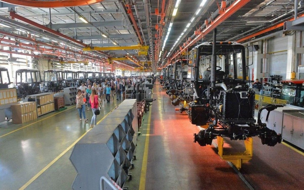 Минский тракторный завод цеха