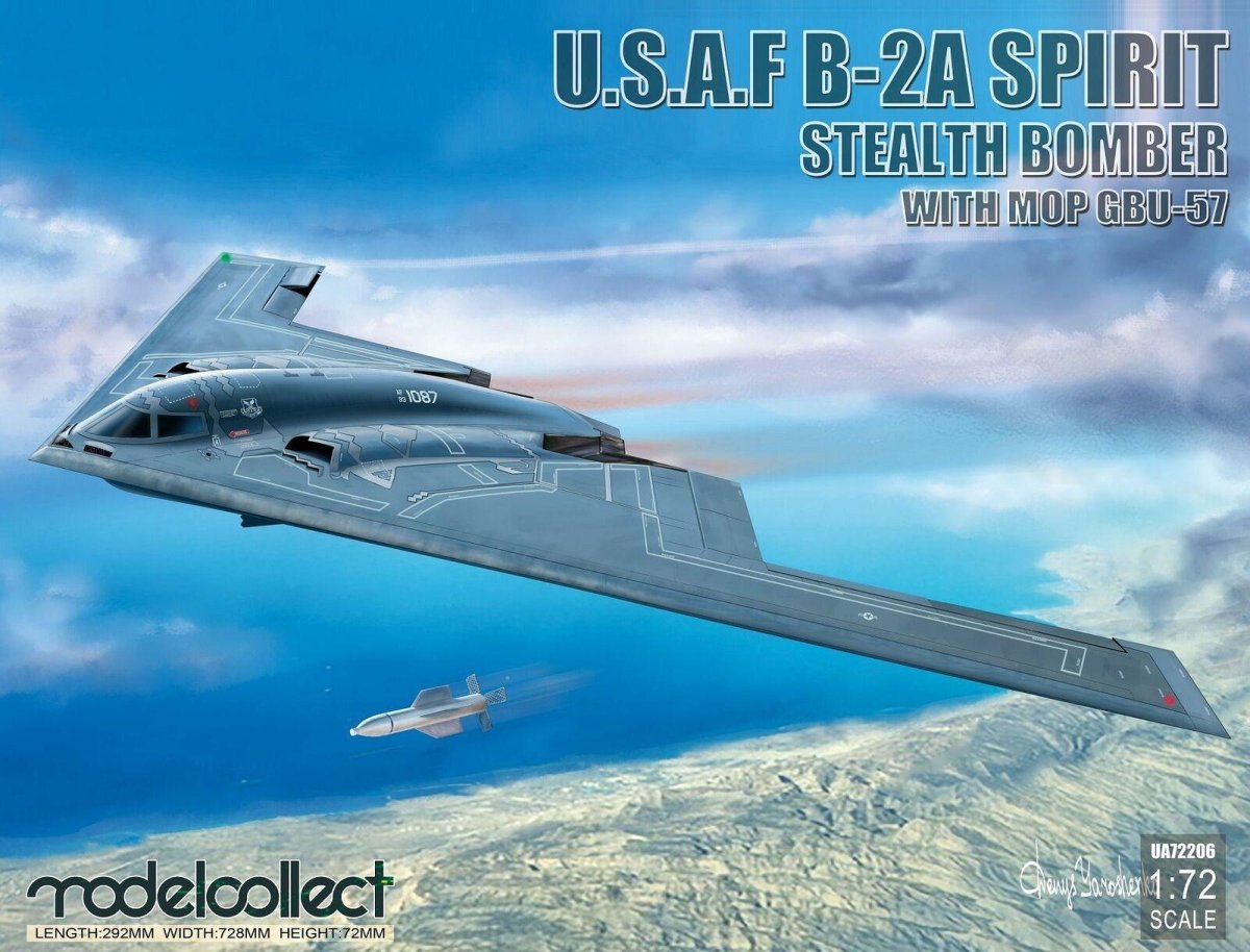 B 2 Spirit Stealth Bomber модели