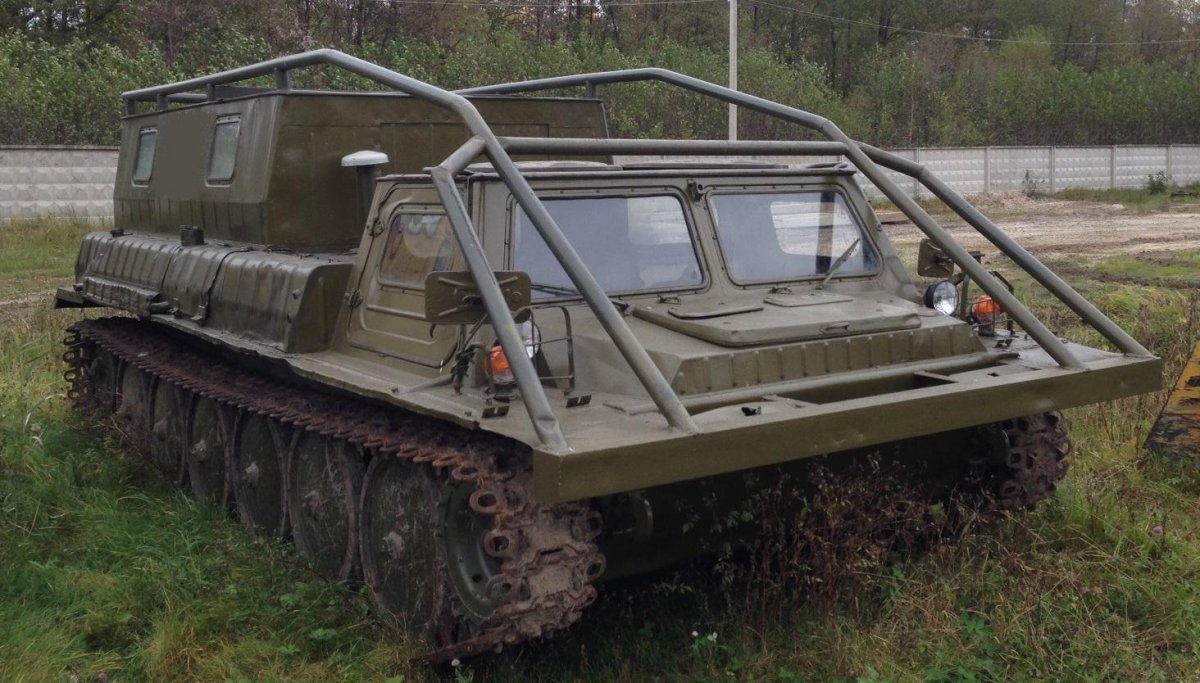 Гусеничный Транспортер ГАЗ 34036