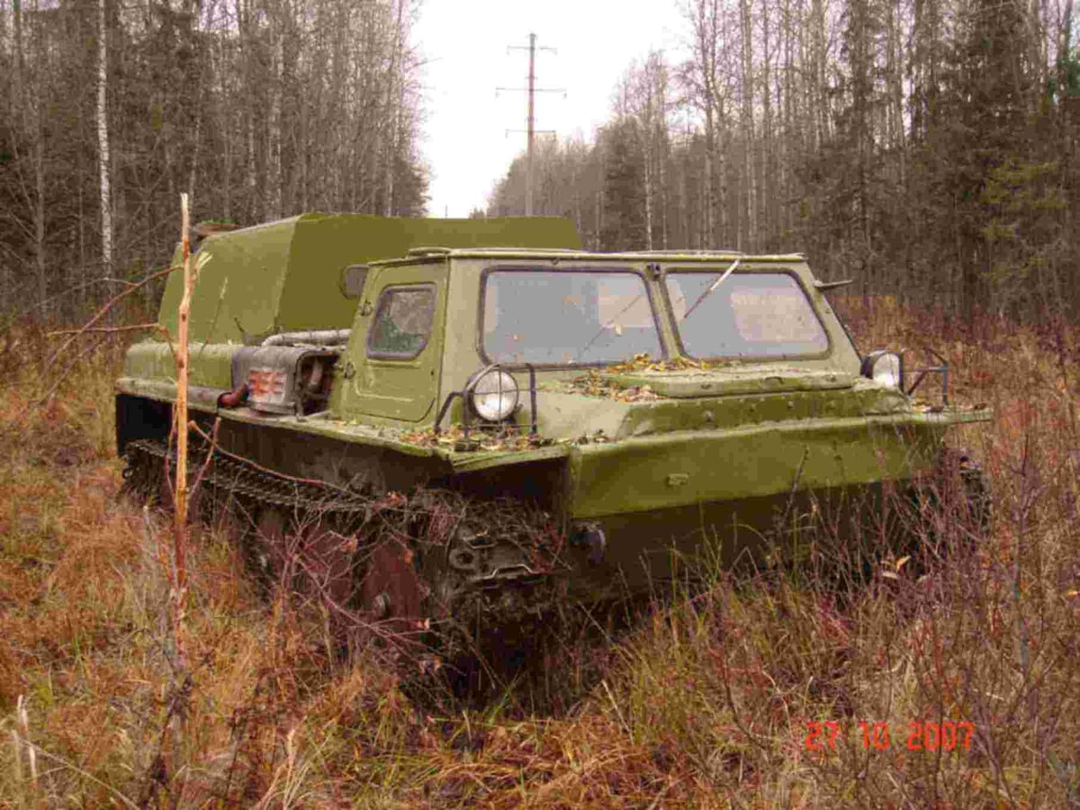 Вездеход ГТ-см ГАЗ-71