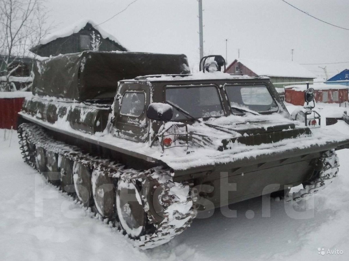 Гусеничный снегоболотоход ГАЗ 34039