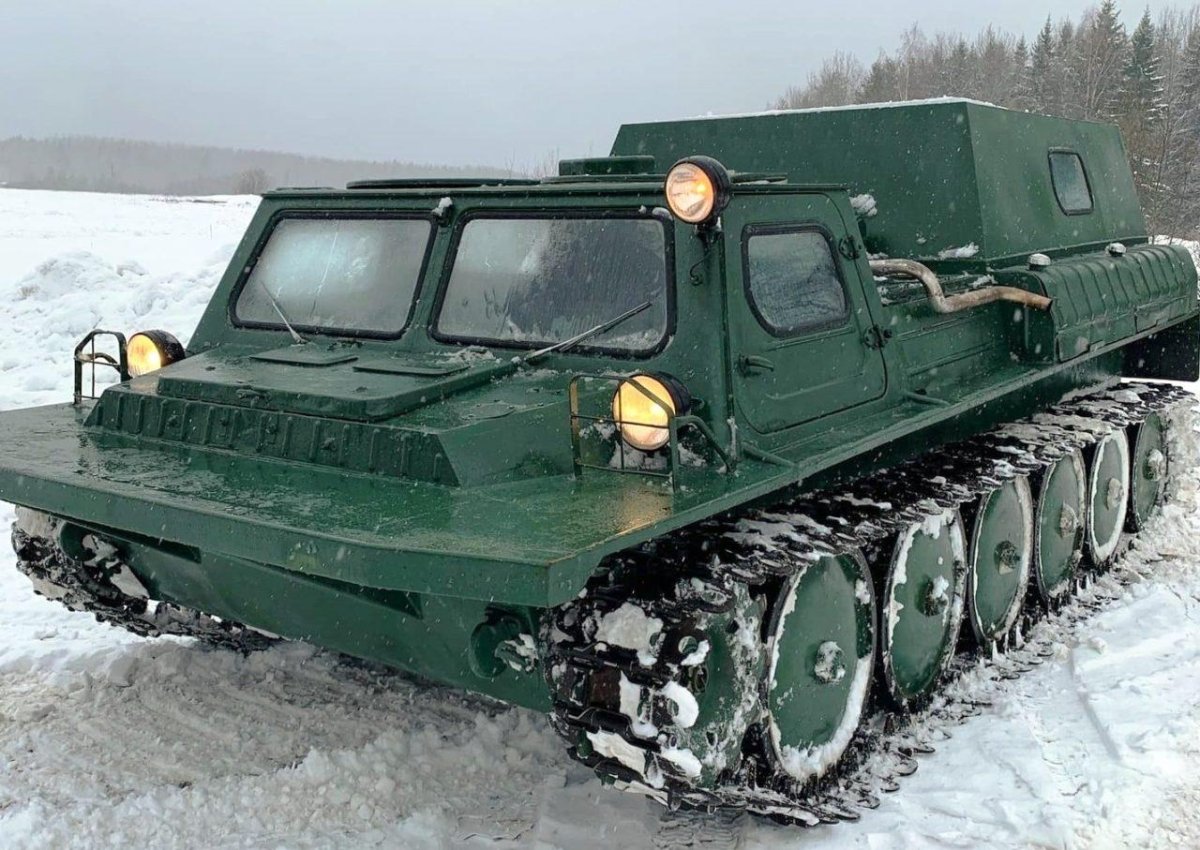 Снегоболотоход ГТСМ ГАЗ-71