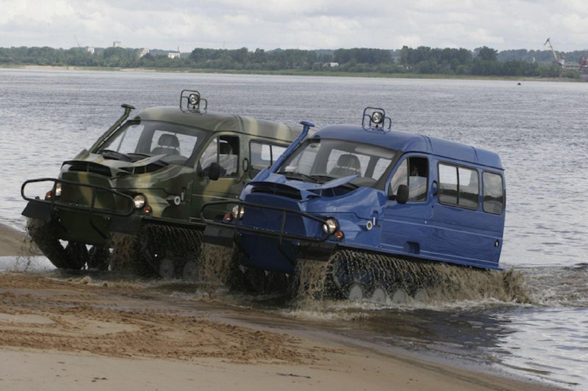 Снегоболотоход ГАЗ-3409 Бобр