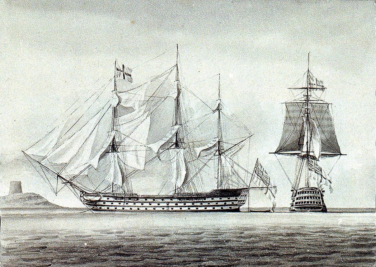 HMS Caledonia 1808