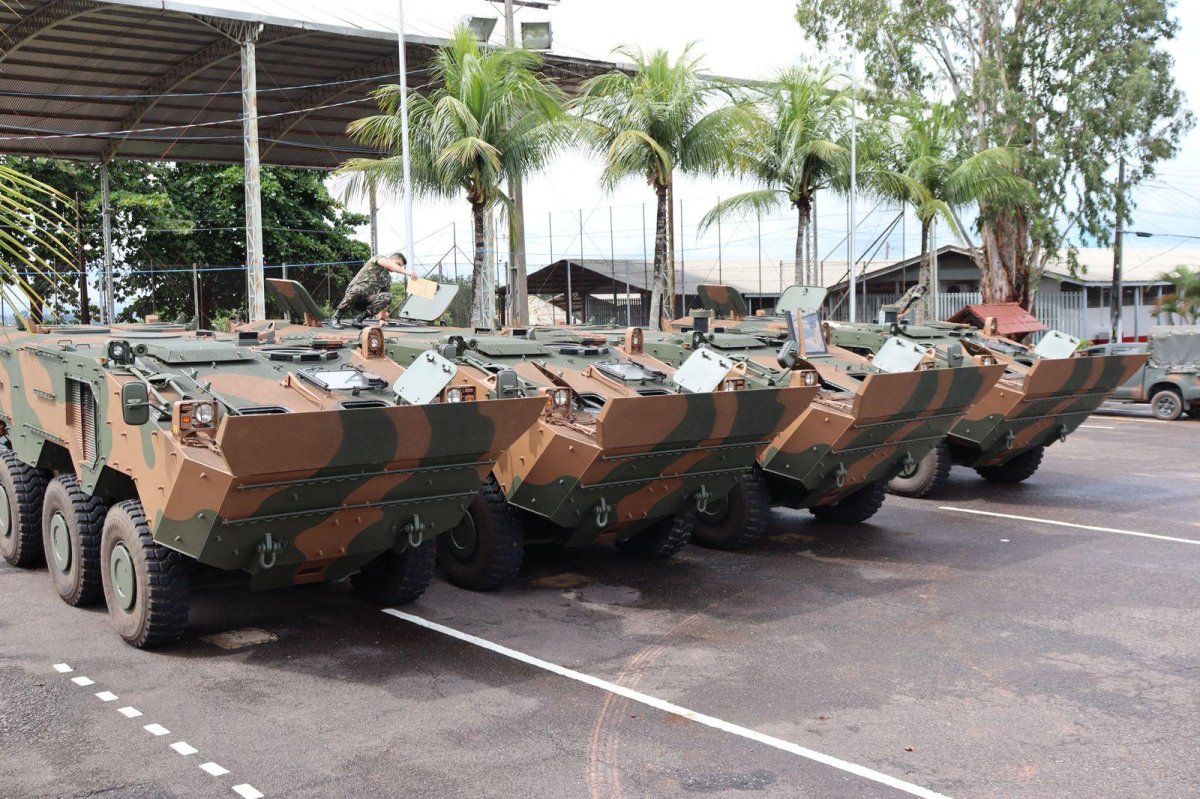 Бразильский БТР Гуарани