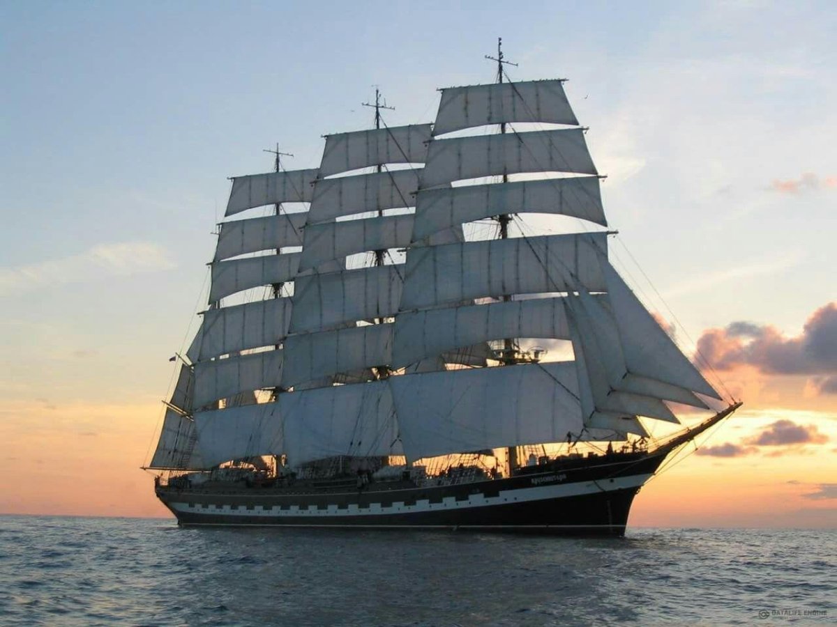 Крузенштерн парусник