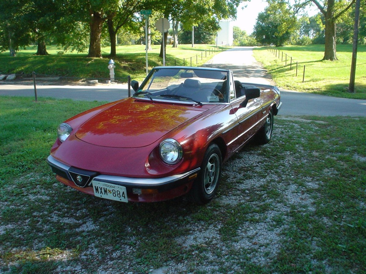 Alfa Romeo родстер