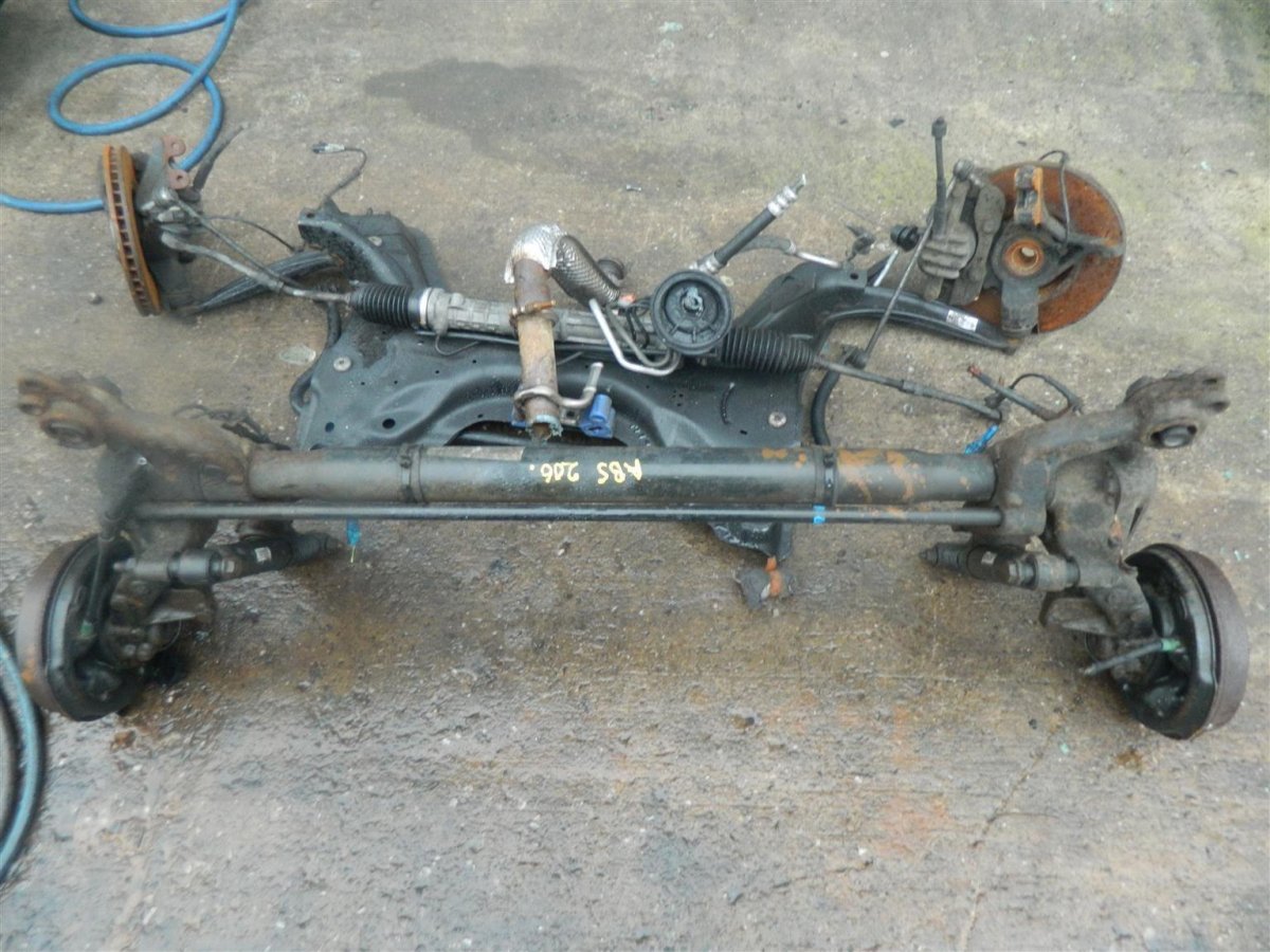 Peugeot 206 задняя балка