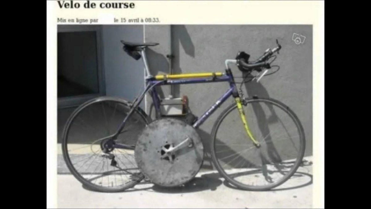 Велосипед с большой звездой