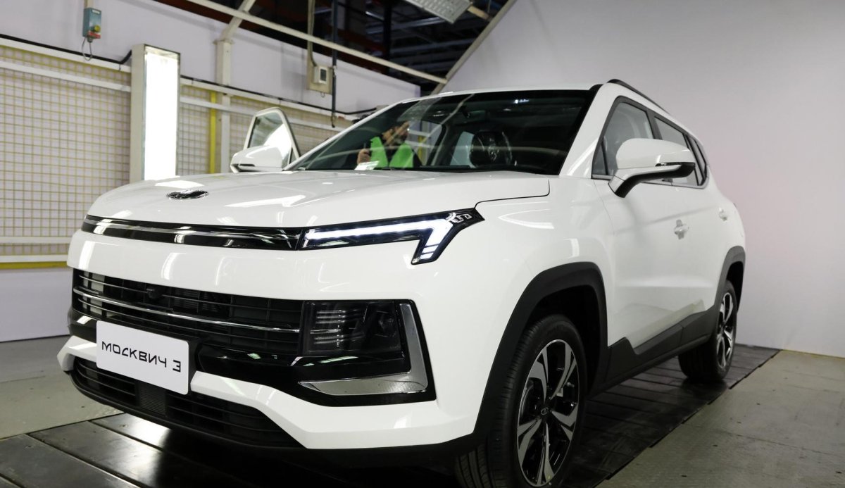Москвич 3е электромобиль