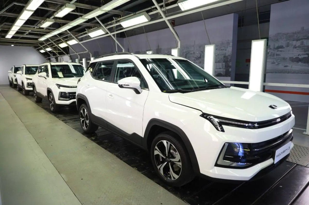 Новый кроссовер Москвич 2022