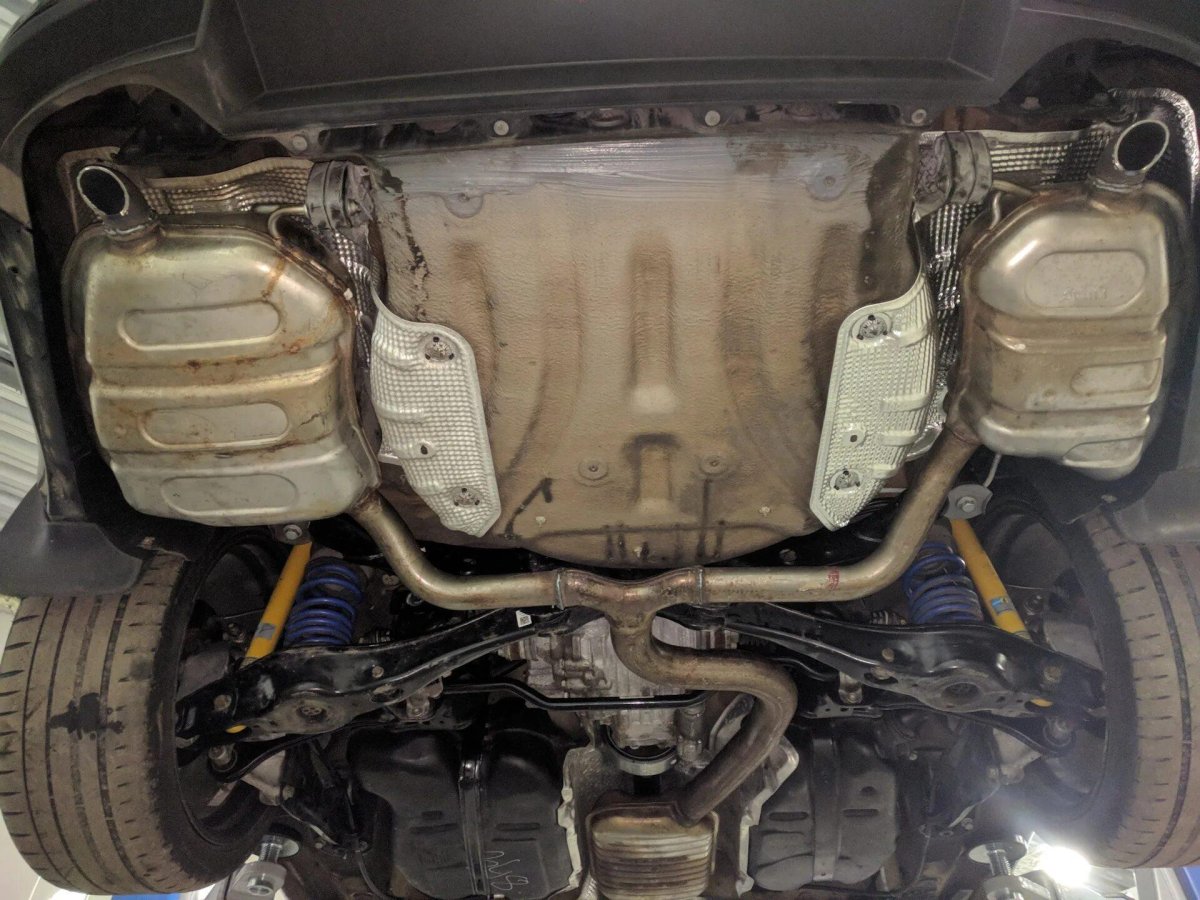 Днище Skoda Octavia a7