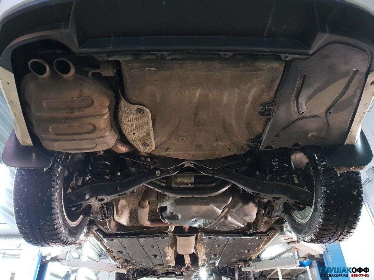 Днище Октавия а7