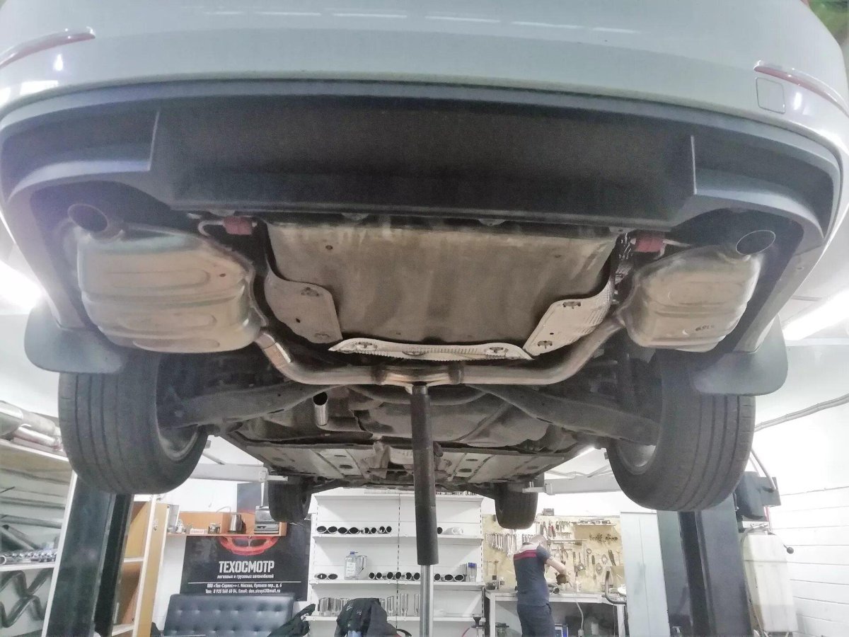 Выхлоп Октавия а7