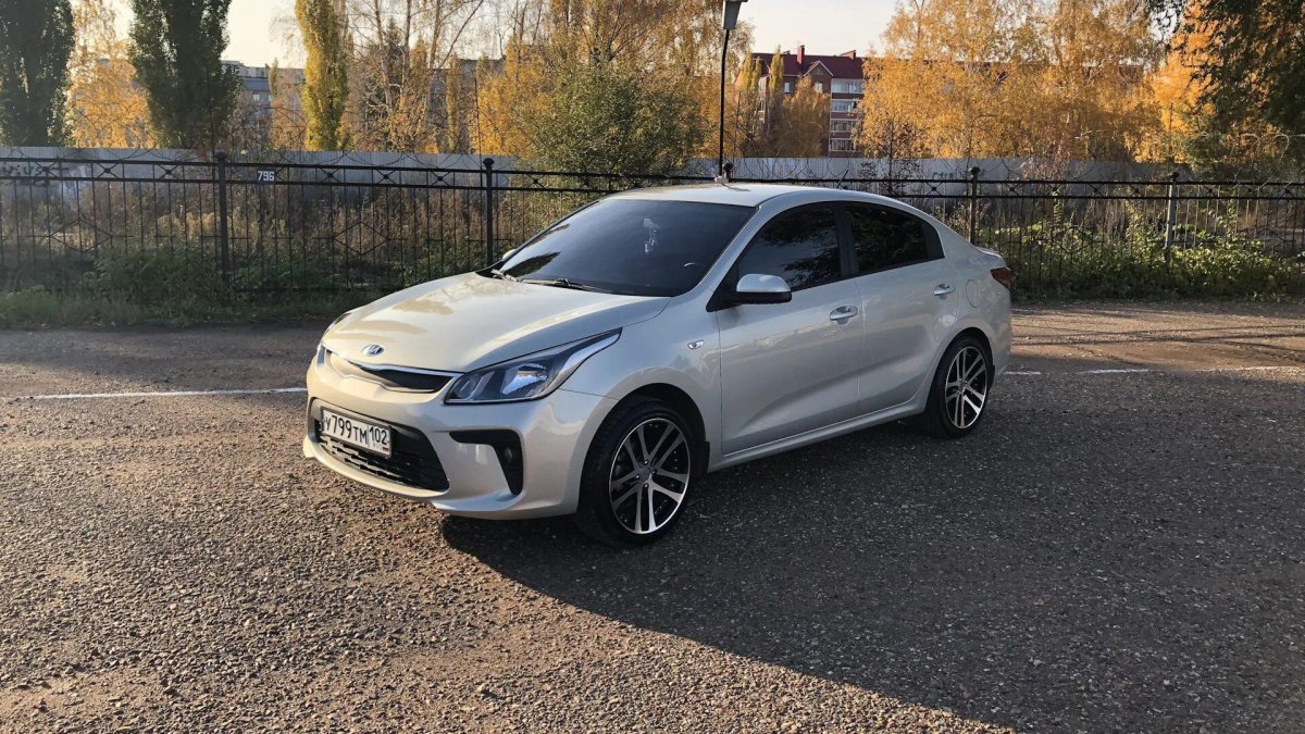 Kia Rio 4 на 17 дисках