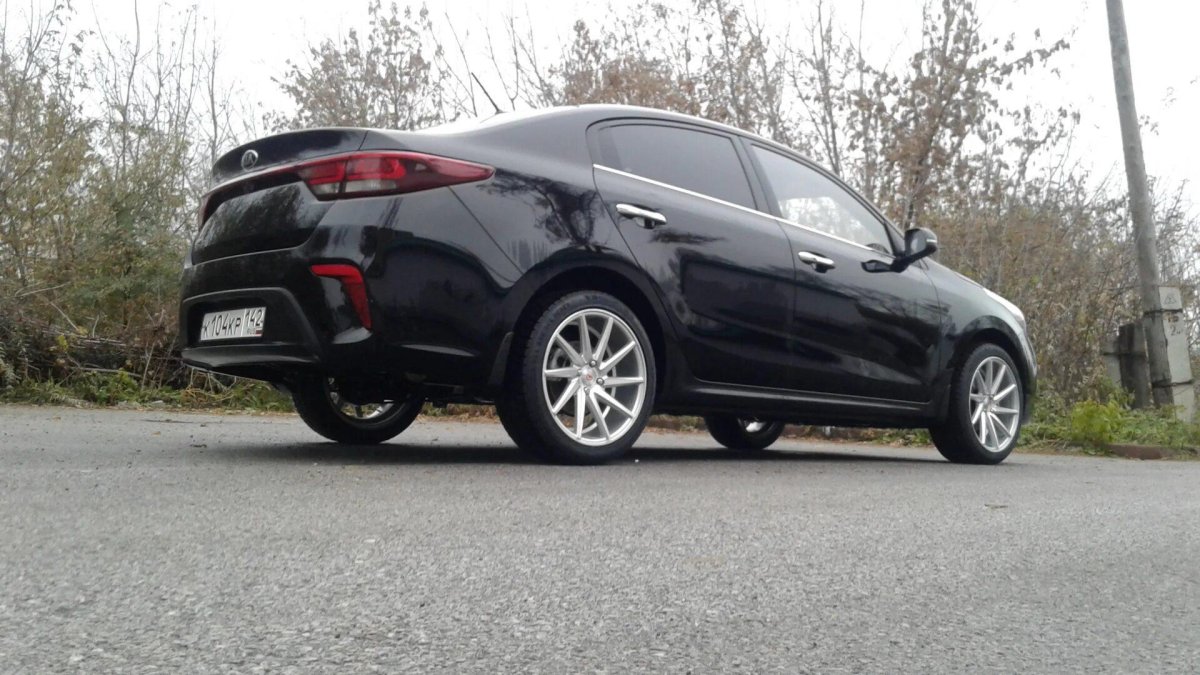 Киа Рио 2021 на 17 дисках